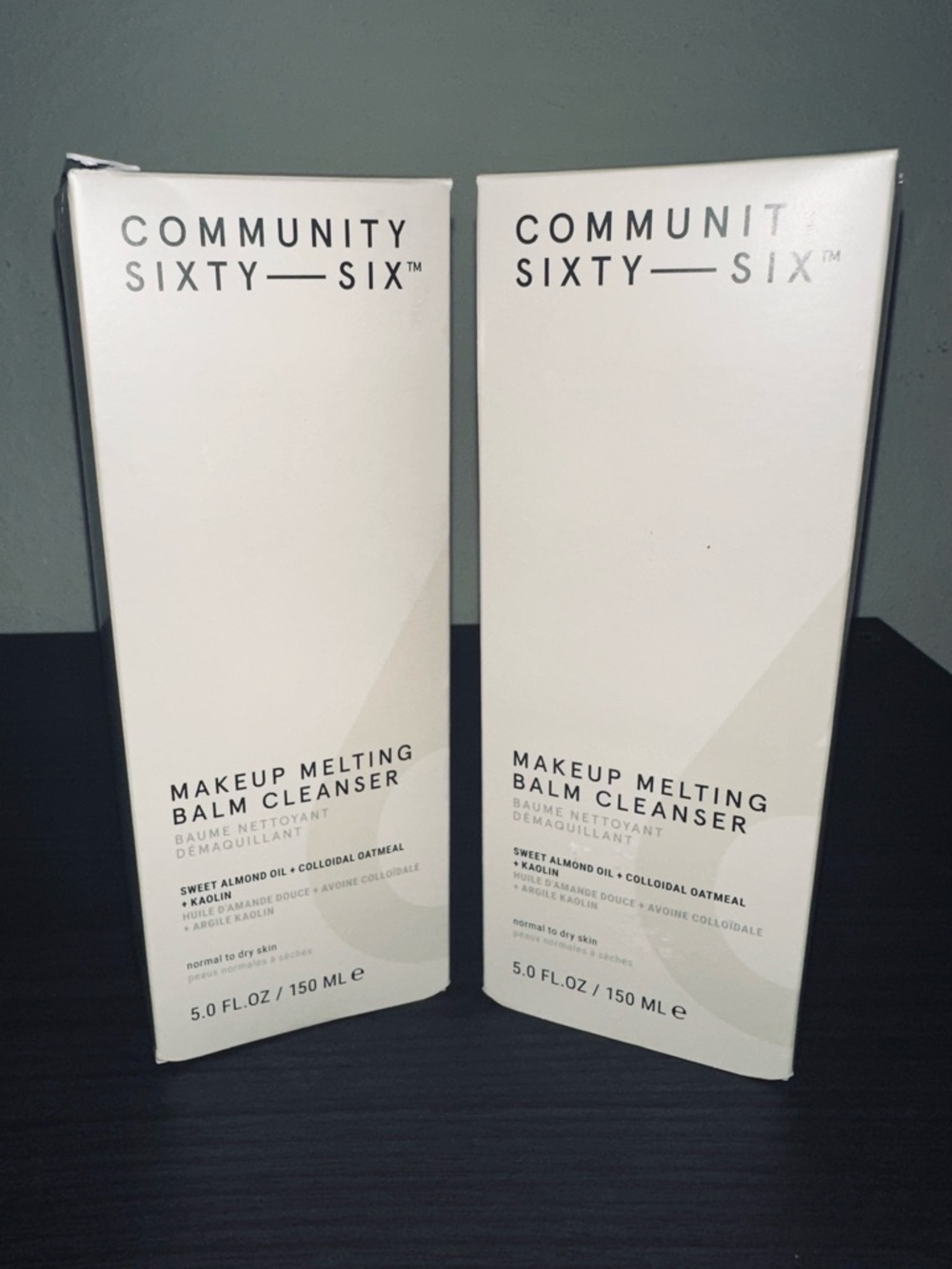 Community Sixty-Six Makeup Melting Balm Cleanser Pair